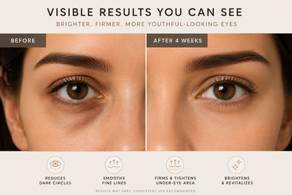 IntoGlowra EyeLift – Red Light Therapy & EMS Eye Device